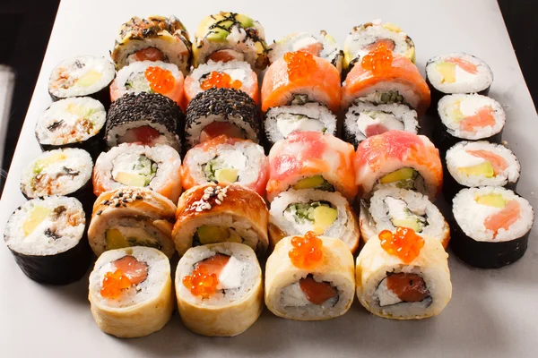 Chutná sushi sada — Stock fotografie