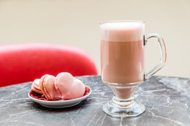 kahve şurubu ve tatlılar