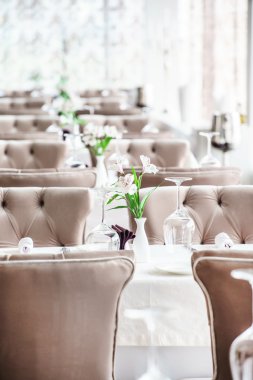 Restoran masa dekorasyonu