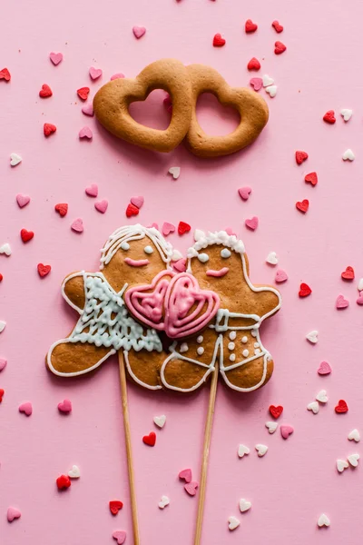 Cookies for Valentine's day — Stock Photo, Image