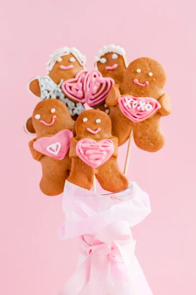 Galletas para el día de San Valentín — Foto de Stock