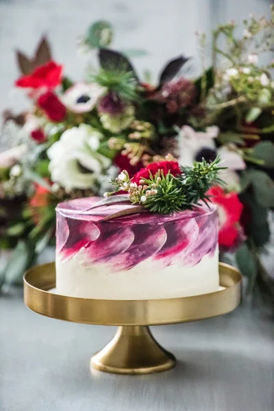 Cake for Valentine day — Stock Photo, Image