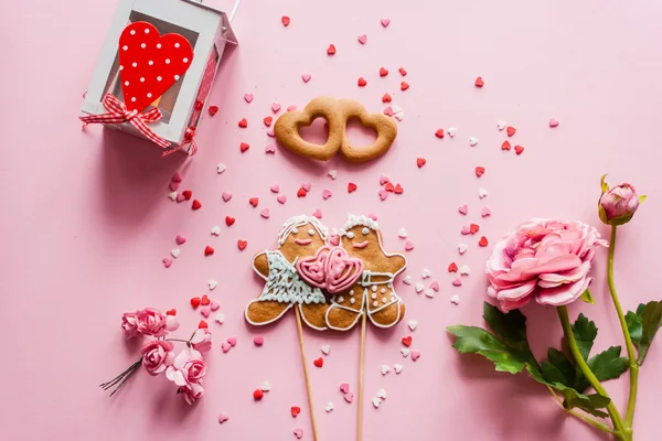 Biscotti per San Valentino — Foto Stock