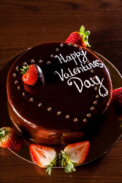 Cake for Valentine day — Stock Photo, Image