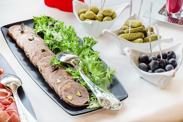 Catering banquet table — Stock Photo, Image