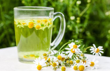 aromatik papatya çayı