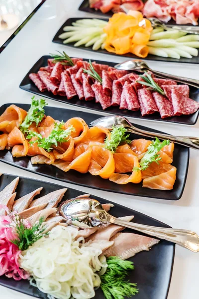 Catering banquet table — Stock Photo, Image