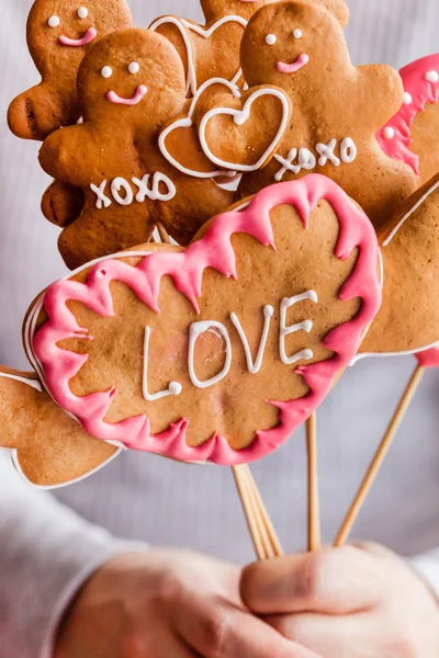 Cookies for Valentine's day — Stock Photo, Image