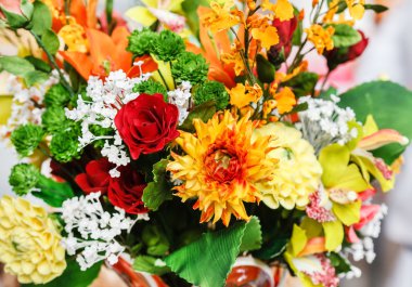 çiçek açan şeker çiçekler