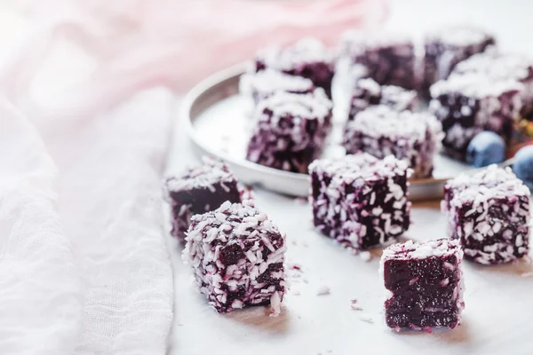 Postre de gelatina de bayas — Foto de Stock