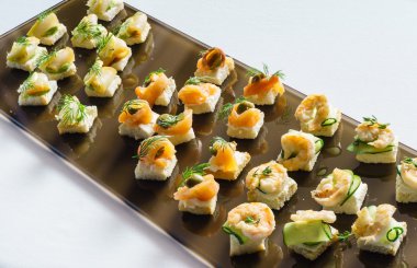 lezzetli pişmiş meze