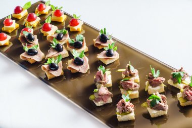 lezzetli pişmiş meze