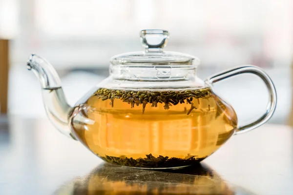 Tè fresco in pentola — Foto Stock