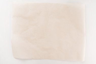 Mutfak pişirme için parşömen