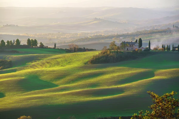 Incroyable paysage toscan — Photo