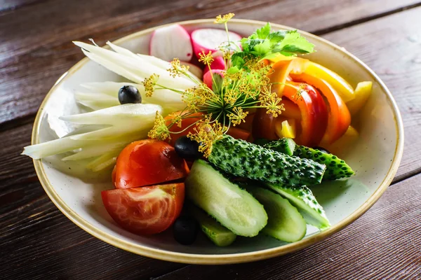 Set of fresh vegetables — Stock Photo, Image