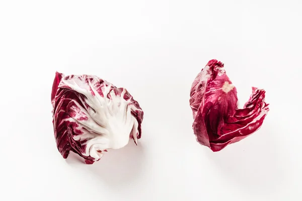 Red salad on white — Stock Photo, Image