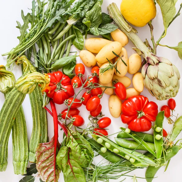 Conjunto de verduras frescas —  Fotos de Stock