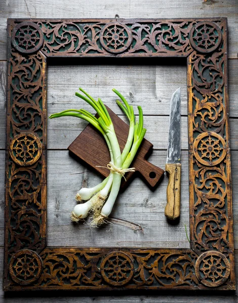 Bunch of green onions — Stock Image Bunch of green onions Stock Picture