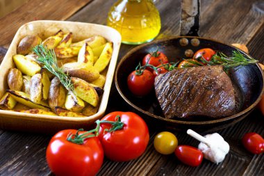 lezzetli sığır eti biftek  