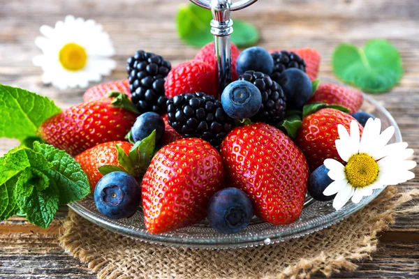 Mix of fresh berries — Stock Photo, Image