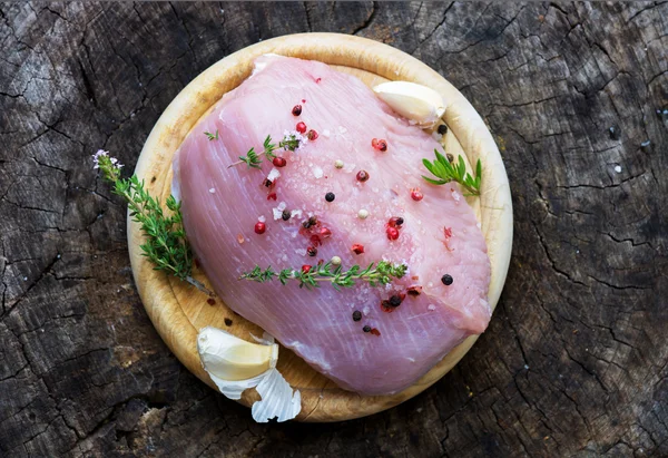 Carne fresca de peru em bruto — Fotografia de Stock