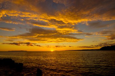 Günbatımı Mali Losinj Adası