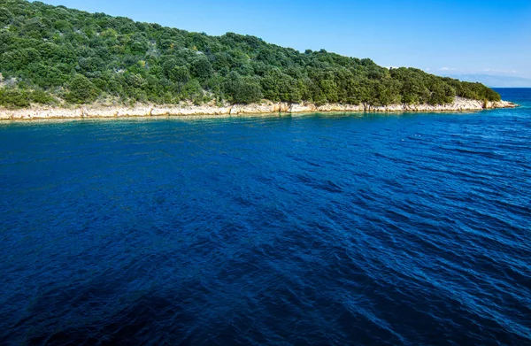 Blå Adriatiska havet — Stockfoto