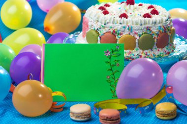 Mumlu doğum günü pastası