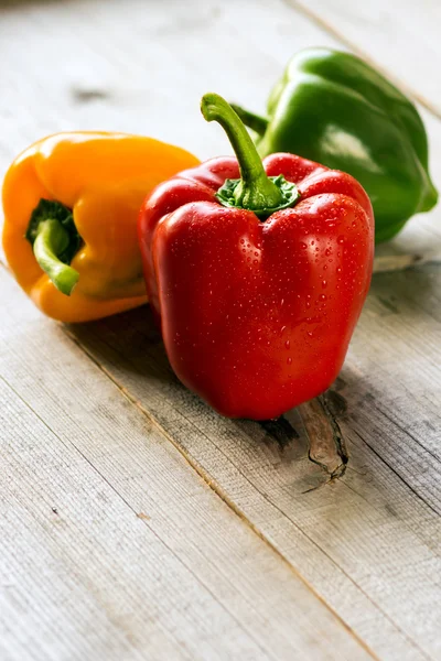 Red and yellow Pepper — Stock Photo, Image