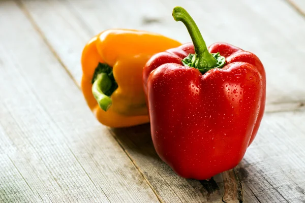 Red and yellow Pepper — Stock Photo, Image