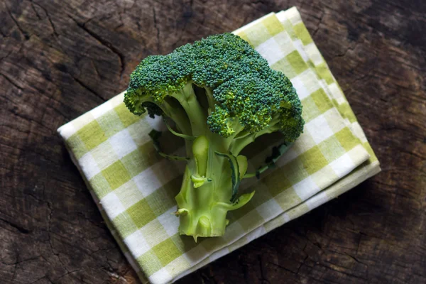Vista brócolis fresca — Fotografia de Stock