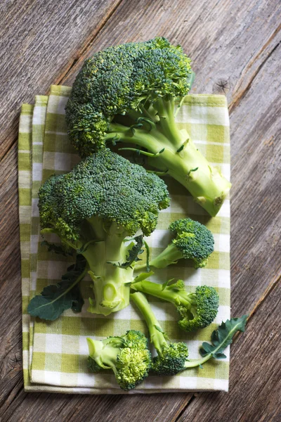 Vista fresca del brócoli — Foto de Stock