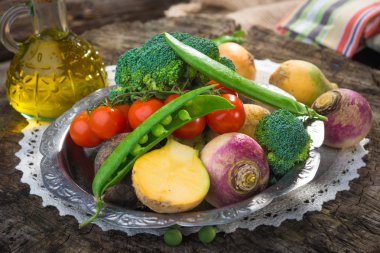 Ev yapımı organik sebze