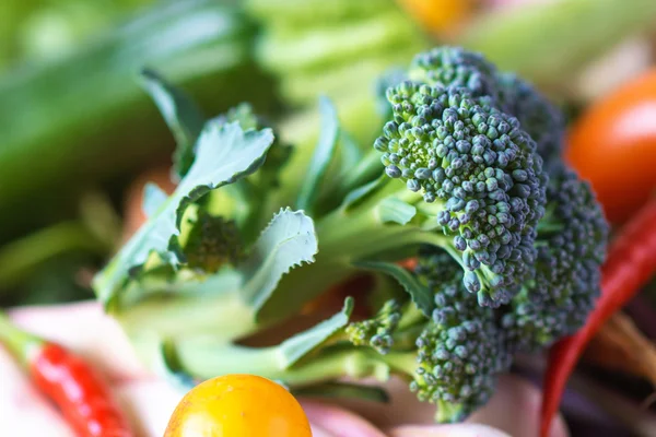 Broccoli verdi freschi — Foto Stock