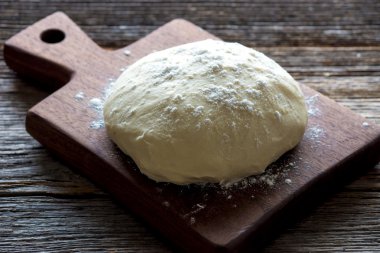 Hamur pişirme için hazır