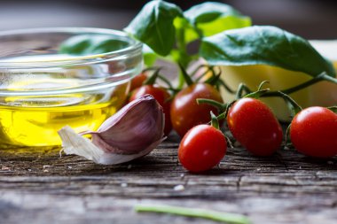 Makarna sosu için malzemeler