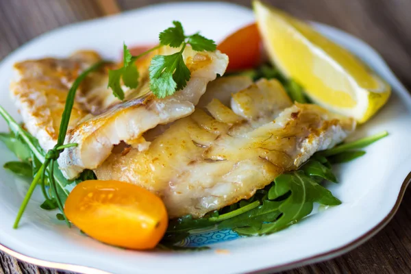 Roasted fish fillet — Stock Photo, Image