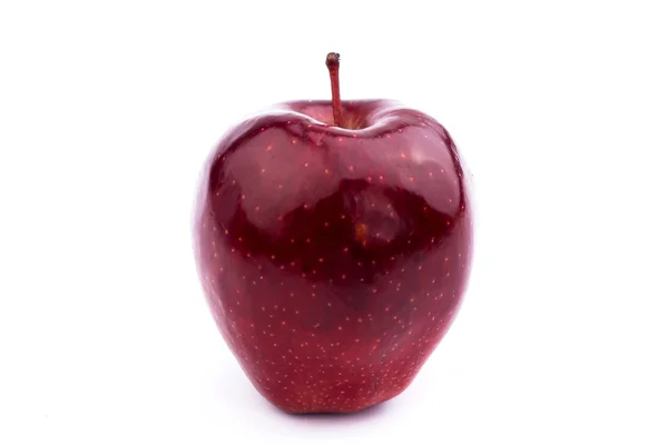 Pomme rouge brillante — Photo