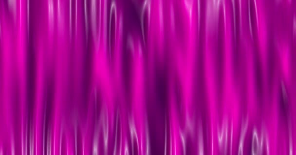Фиолетовый Поток Абстрактный Фон Блестящая Гладкая Текстура Анимация Творчества Графика — стоковое видео