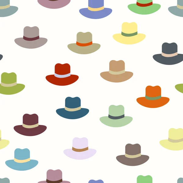 Cappelli colorati — Vettoriale Stock