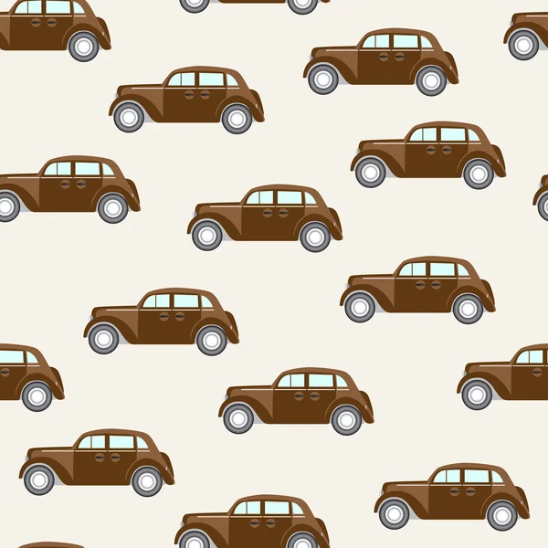 Pattern with cars — Stock Vector