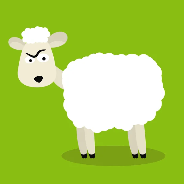 Śmieszne owiec — Wektor stockowy