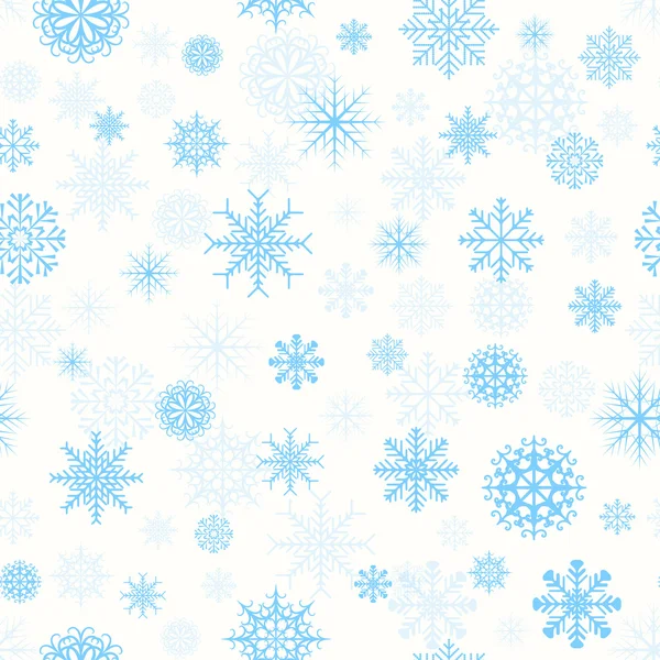 Modèle avec flocons de neige — Image vectorielle