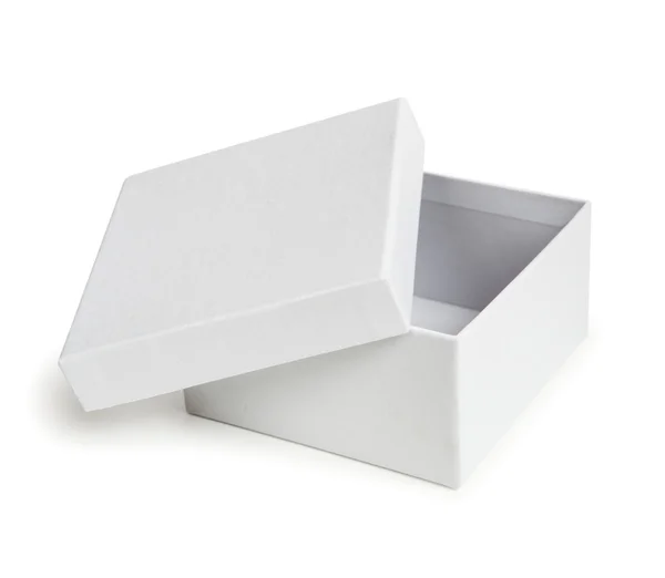 White open box — Stock Photo, Image