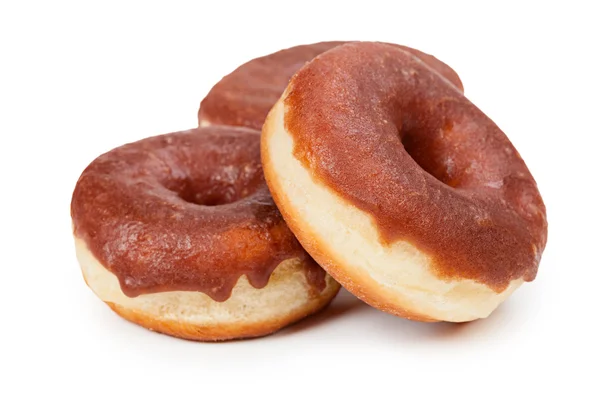 Sabrosas rosquillas de chocolate — Foto de Stock