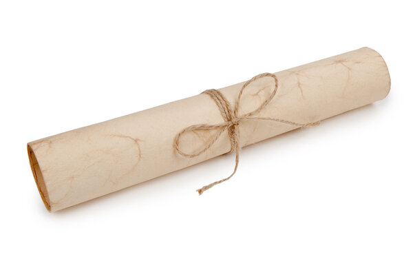 Свиток старой бумаги
