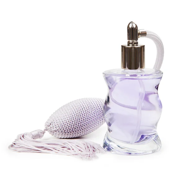 A porlasztó üveg parfüm — Stock Fotó