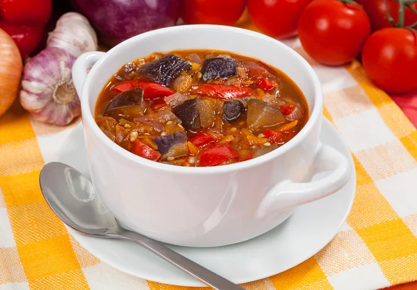 Delicious diet soup — Stock Photo, Image