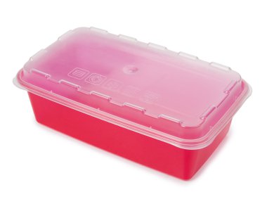 Plastik kırmızı kutu